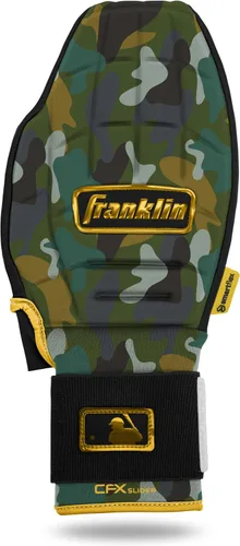 Miniatura 14 de Franklin Sports MLB Guante deslizante de béisbol y sóftbol - CFX PRT Guantes de baserunning deslizantes protectores para adultos y jóvenes - Guante