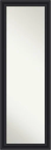 Miniatura 21 de Amanti Art Espejo negro de longitud completa para puerta, 53 x 19 pulgadas, espejo de pared alto negro abadía de longitud completa, montado