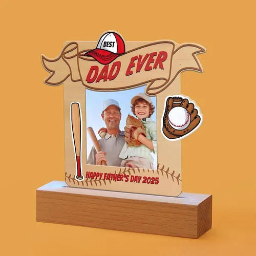 Miniatura 19 de Placa de fotos de acrílico LED personalizada, regalos de aniversario personalizados para parejas con nombres grabados, luz nocturna romántica