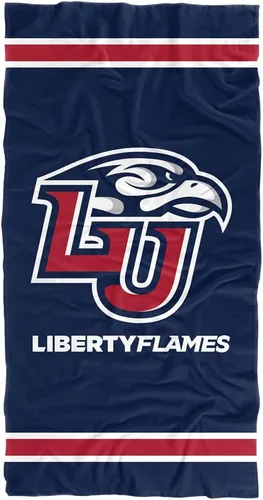 Miniatura 188 de LOGOVISION Manta Abilene Christian University, 30 x 60 pulgadas, logotipo primario CottonFront/PolyBackBeachTowel