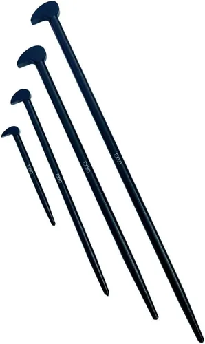 EXXO Herramientas – Juego de 4 barras de palanca resistentes – Acero de aleación duradero de resistencia industrial para mecánicos automotrices,