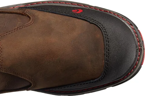 Miniatura 5 de Wolverine Overman Nano Toe - Botas de trabajo impermeables para hombre de 10 pulgadas
