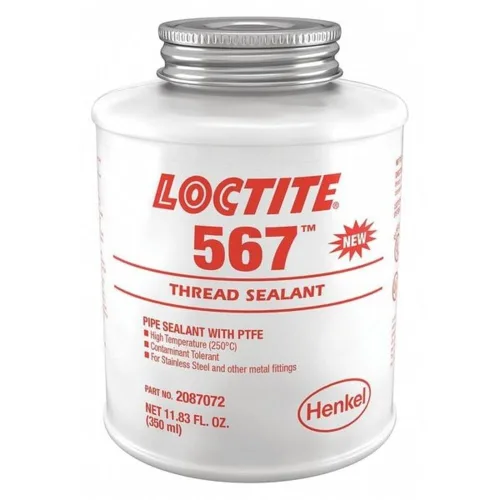 Miniatura 5 de Loctite 2087072 567 Hilo Sellador Cepillo Top Lata, 11.8 fl oz, Blanco