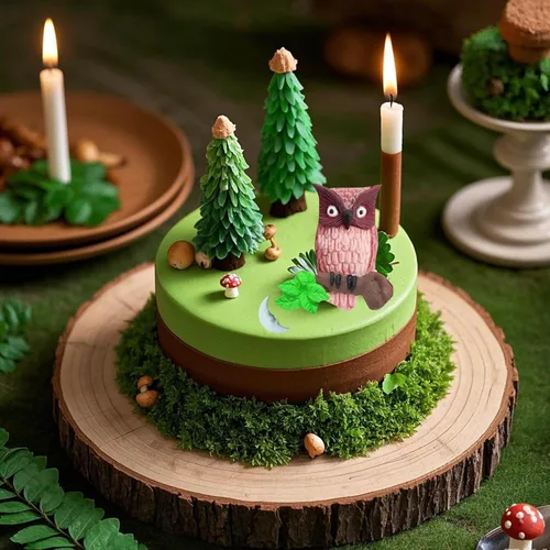 Miniatura 8 de Moldes de silicona de búho para manualidades, juego de 3 piezas, múltiples diseños con patrón de ramas, moldes de fondant para decoración