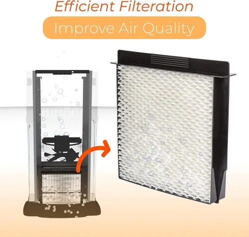 Miniatura 5 de 1040 Filtro de mecha de humidificador de repuesto para humidificador Essick Aircare Modelo B40 B40-C 3D6-100 7D6-100 B23-710 B23-810 D46-720 MA-0300