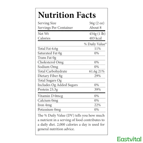 Miniatura 2 de EASTVITAL Trigo sarraceno tartario del Himalaya, trigo sarraceno germinado tartario negro, sin gluten, antioxidantes con sabor amargo, fácil de usar