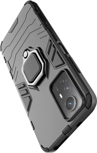 Miniatura 5 de ZMONE - Funda protectora para Xiaomi Redmi Note 12s con protector de pantalla de vidrio (paquete de 2) resistente de doble capa de grado militar, a