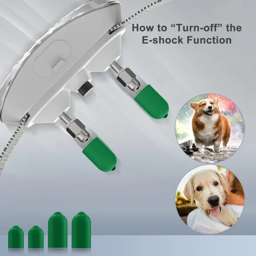 Miniatura 7 de Collar de perro antiladridos automático inteligente impermeable recargable Terminador de ladridos (collar de corteza blanca)