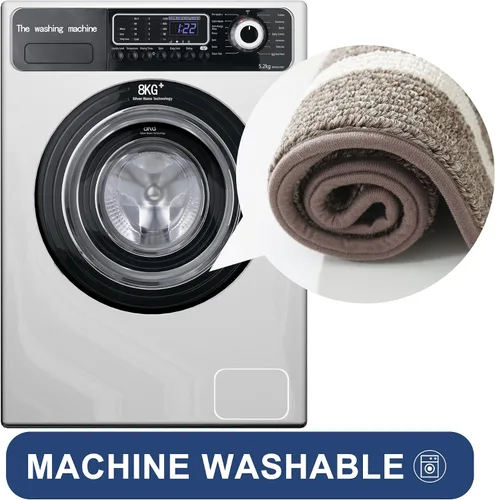 Miniatura 6 de COSY HOMEER Tapetes largos de cocina para el frente del fregadero, alfombras y tapetes de cocina súper absorbentes, 24 x 48 pulgadas, tapete