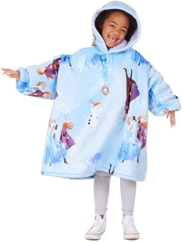 Miniatura 2 de Disney Frozen and Minnie Mouse Way - Sudadera grande con capucha para niñas, sudadera de gran tamaño con capucha