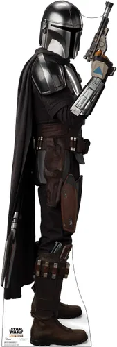 Miniatura 22 de Gráficos avanzados Star Wars: El mandalorian tamaño real cartón recorte Standups