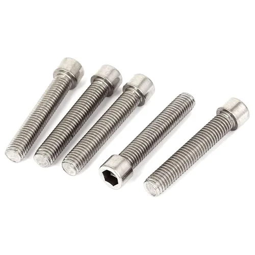 Miniatura 14 de 50 tornillos de cabeza hexagonal de acero inoxidable M3-0.020x0.236 in Tornillos de cabeza hexagonal perno interior DIN 912