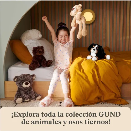 Miniatura 8 de GUND Amigos para llevar de peluche, conejita de ballet, animal de peluche de conejo para edades de 1 año en adelante, rosa, 15 pulg Conejito