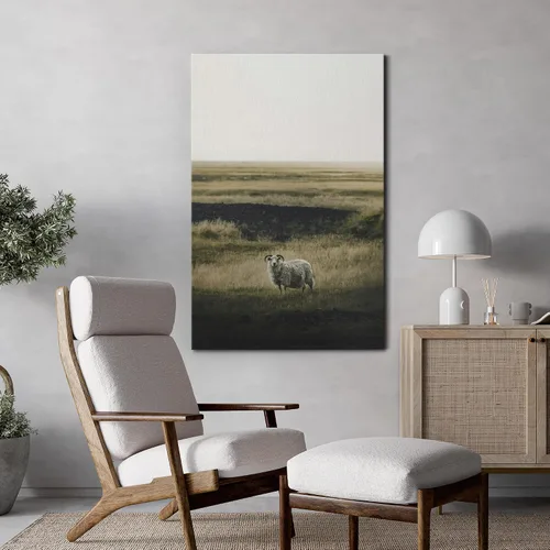 Miniatura 59 de Impresiones en lienzo para pared, hermoso paisaje/paisaje, puesta de sol sobre campo de trigo, arte moderno para decoración del hogar/arte de pared
