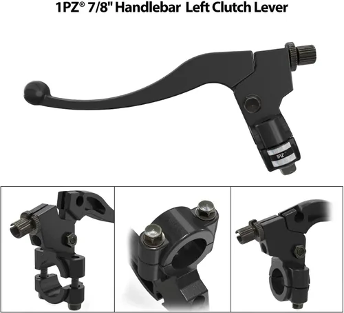 Miniatura 7 de 1PZ BA5-CL1 - Palanca de embrague de freno izquierdo de 7/8 pulgadas de 0.866 in para 196cc 5.5hp 6.5hp Coleman CT200U BT200X Trail 200 CT200U-EX