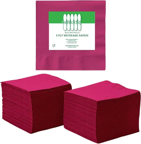 Miniatura 10 de Servilletas perfectas de 2 capas. 100ct servilletas de papel para cóctel. Dos capas., Negro, 100
