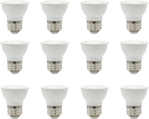 Miniatura 13 de Sunlite Bombilla LED PAR16 regulable, de cuello corto, empotrable, 7 vatios, (reemplazo halógeno de 50 W) 500 lúmenes, base E26 media, certificación