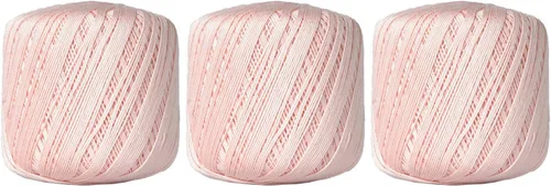 Miniatura 29 de Hilo de croché Threadart, 100 % algodón, talla 10 Rosa
