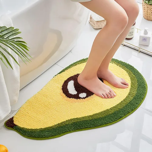 Miniatura 11 de LEVINIS Tapete de baño con pastillero para dormitorio de niños, tapete antideslizante y lavable para baño, ducha, bañera, dormitorio, 27.5 x 15.5