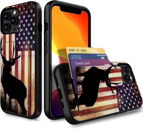 Miniatura 196 de Funda para iPhone Air, funda tipo cartera con ranura para tarjeta oculta, a prueba de golpes, TPU y PC, funda protectora de doble capa para iPhone