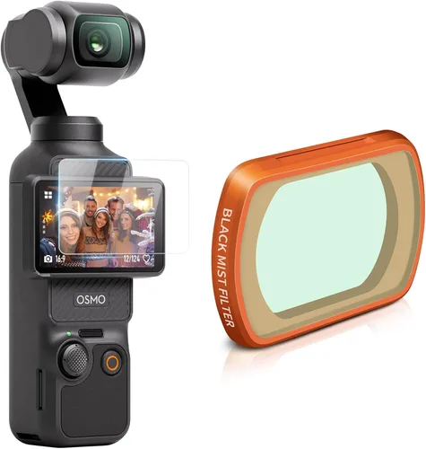Filtro de niebla negra de bolsillo 4/3, difusión negra, filtro creativo magnético de 1/4, filtros suaves de belleza para cámara DJI Osmo Pocket