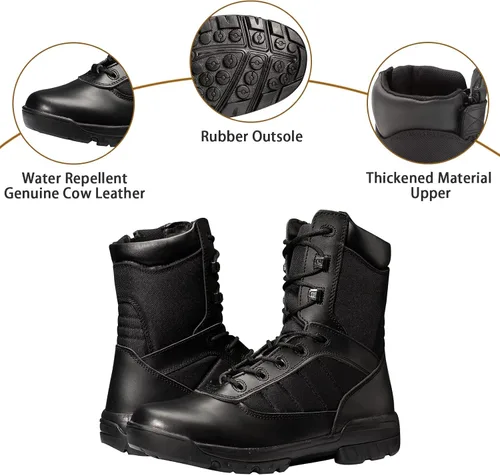 Miniatura 2 de Botas tácticas militares para hombre, botas de la jungla del ej
