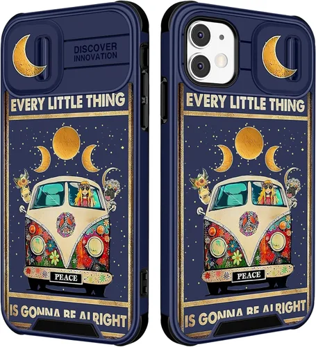 Miniatura 38 de Funermei Funda 2 en 1 para iPhone 13/iPhone 14 para mujeres, linda funda de teléfono con calavera para niñas, diseño de esqueleto gótico, divertido