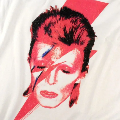 Miniatura 5 de David Bowie Aladdin Sane Álbum Art Pullover Sudadera con capucha y pegatinas