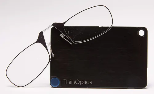 Miniatura 2 de ThinOptics - Funda para tarjeta flash + gafas de lectura rectangulares