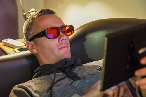 Miniatura 6 de Spectra479 - Se adapta a más del 99.9% de los lentes de bloqueo de luz azul para dormir - Gafas de noche ámbar - Convierte tus lentes graduados
