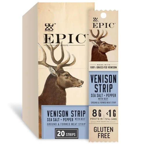 Miniatura 11 de EPIC Tira de pollo, sriracha, apto para dietas cetogénicas, sin gluten, aperitivos proteicos, 0.8 onzas