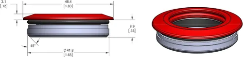 Miniatura 3 de Wolf Tooth Premium es un auricular superior para pila especializada de 0.118 in