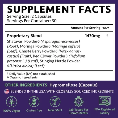 Miniatura 6 de Limpieza ayurvédica preconcepcional Limpieza ovárica y uterina para el equilibrio hormonal Apoyo TTC Suplementos para PCOS Regularidad