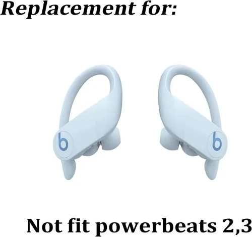 Miniatura 2 de Juego de auriculares de silicona de repuesto para auriculares inalámbricos Powerbeats Pro, 8 pares (azul)