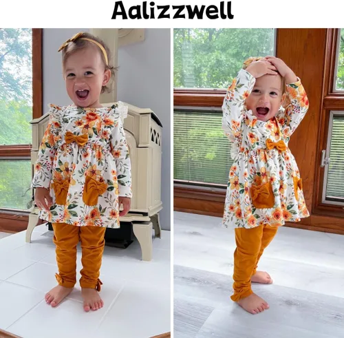 Miniatura 2 de Aalizzwell Traje de manga larga para bebés recién nacidos