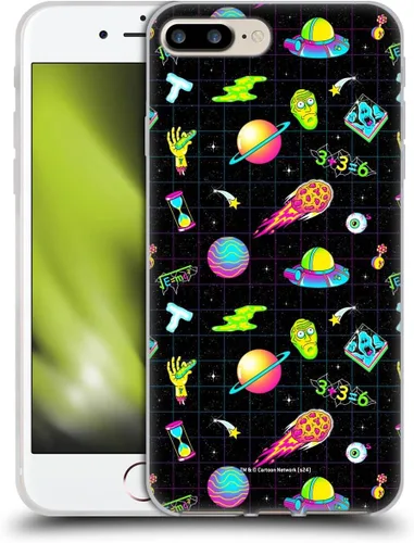 Miniatura 153 de Head Case Designs Funda de gel con licencia oficial de Rick and Morty Aliens Season 3 [protección de grado militar] compatible con Apple iPhone 12