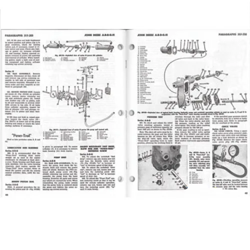 Miniatura 6 de RAParts SMJD4 ITJD4 JD-4 JD4 Nuevo manual de taller para tractor John Deere A B D G H M MT