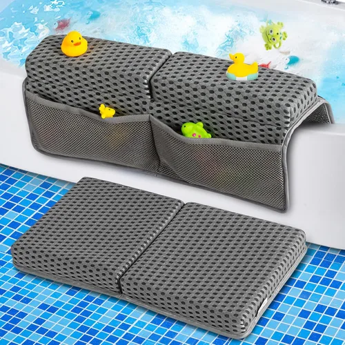 Miniatura 12 de OS OMYSTYLE Juego de rodilleras de baño para bebé, color azul