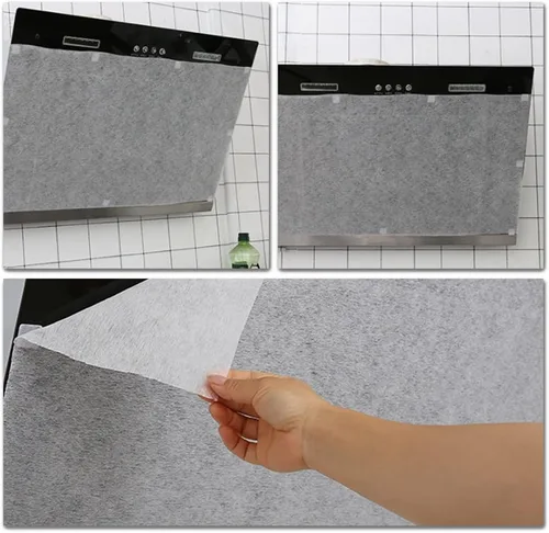 Miniatura 8 de 24 filtros de grasa para campana extractora, papel de filtro para campana extractora, accesorios de cocina para filtrado de grasa y olores de cocina