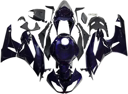 Miniatura 14 de US STOCK - Carenado negro brillante apto para 2009-2012 ZX6R 636 ZX-6R inyección ABS plásticos posventa carrocería 2010 2011 09 10 11 12