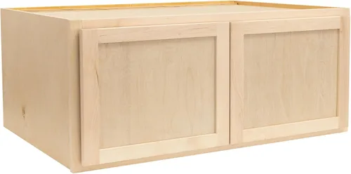 Miniatura 18 de Quicklock RTA - Armarios de cocina de pared de 42 pulgadas de alto (listos para montar), estilo coctelero, 100% madera dura, fabricados en Estados