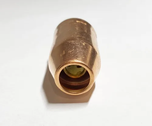 Miniatura 3 de VNS50F Mig Boquilla para velocidad Flush 1/2 pulgada Fijo Roscado Ajuste Tweco Fusion 140 180 220 250 Mig pistola (2 piezas)