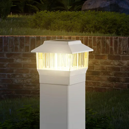 Miniatura 15 de 50 Lumen Luces Solares para Postes, 3 Modos Luces para Deck al Aire Libre, Valla, Tapa de Poste - 4x4 3.5x3.5 4.5x4.5 o 5.5x5.5, Luces LED