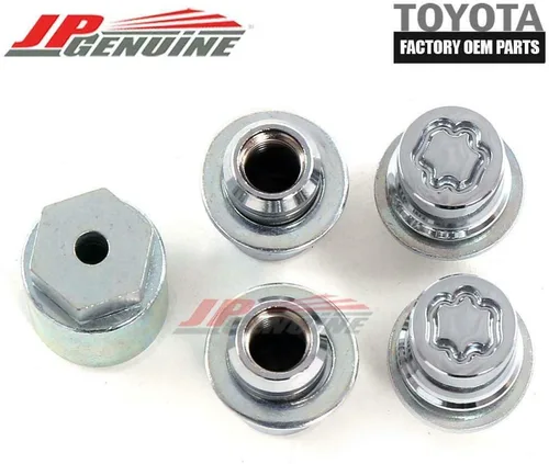 Miniatura 3 de Candado de llave Toyota, cromado, acero, 00276-00900