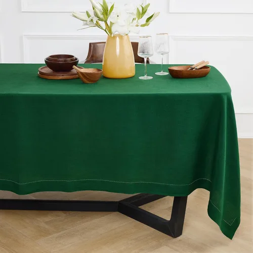 Miniatura 19 de Solino Home Mantel redondo de lino blanco, 60 pulgadas, mantel redondo de lino 100% puro, lino europeo, lavable a máquina para verano, 4 de julio