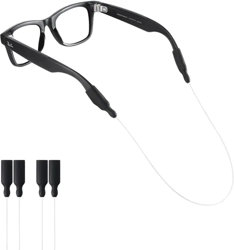 Miniatura 13 de Correa de lentes de sol para lentes Meta RayBan, patillas gruesas, correas para gafas, cordones para hombres, mujeres y niños, soportes para gafas
