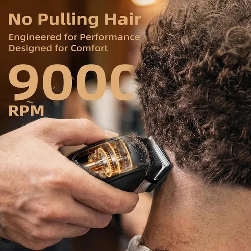 Miniatura 3 de Ufree Cortadora de pelo profesional para hombres, juego de cortapelos y recortadora de barbero profesional, cortapelos inalámbricos para hombre, kit