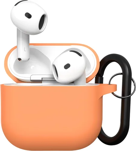Miniatura 8 de Brujula Funda protectora de silicona para AirPods 4 con ANC, compatible con AirPods de 4ª generación 2024 (Avocado, AirPods 4 con ANC)