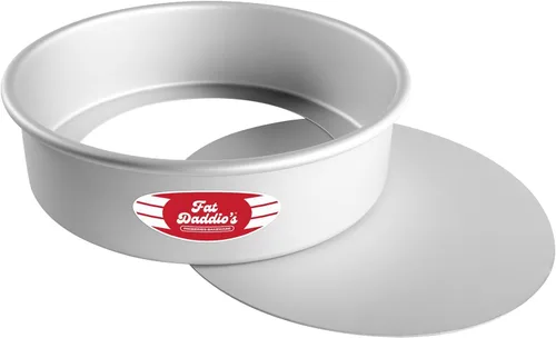 Miniatura 19 de Molde para tarta redondo de aluminio anodizado Fat Daddio con base extraíble