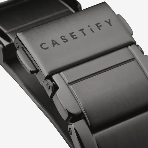 Miniatura 4 de CASETiFY Correa de reloj de eslabones [acero inoxidable de alta calidad] compatible con Apple Watch Series 1-9, SE, Ultra - 1.496 in/1.575 in/1.614